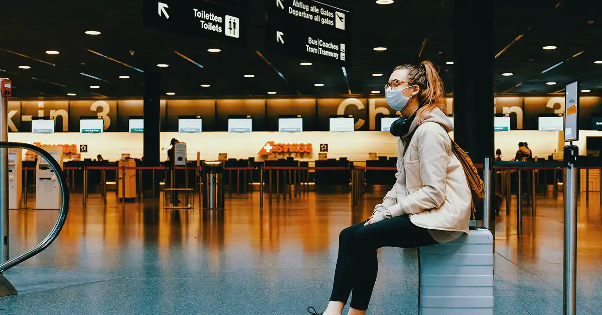 Por que fico constipado quando viajo?